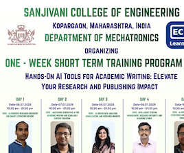 STTP on Hands-on AI Tools for Academic Writing: Elevate Your Research & Publishing Impact 2026 online Poster